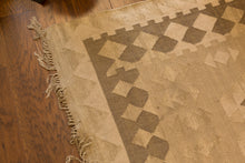 Load image into Gallery viewer, gray & brown rug
