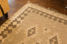 Load image into Gallery viewer, gray & brown rug