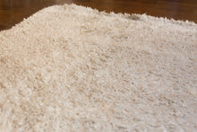 Load image into Gallery viewer, cream shag rug