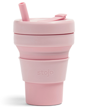 Load image into Gallery viewer, collapsible coffee cup in carnation