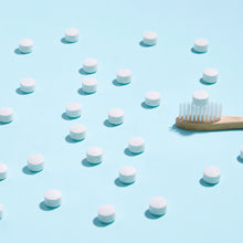 Load image into Gallery viewer, box of watermelon strawberry toothpaste tablets