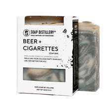 Load image into Gallery viewer, beer &amp; cigarettes soap bar