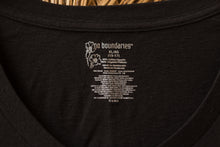 Load image into Gallery viewer, black bedazzled harley motorcycle tee