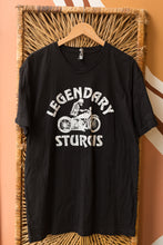 Load image into Gallery viewer, black skeleton sturgis motorcyle tee