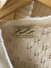 Load image into Gallery viewer, cream button up sweater