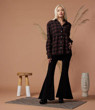 Load image into Gallery viewer, shiloh flannel in espresso