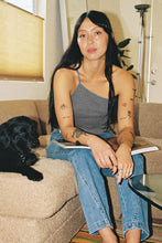 Load image into Gallery viewer, hemp lana one shoulder top in cement