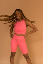 Load image into Gallery viewer, girlfriend collective bike shorts in camellia