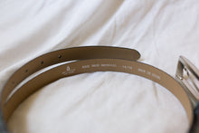 Load image into Gallery viewer, blue green faux snake skin belt