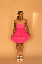 Load image into Gallery viewer, bright pink dress