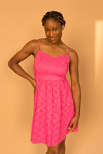 Load image into Gallery viewer, bright pink dress