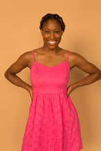 Load image into Gallery viewer, bright pink dress