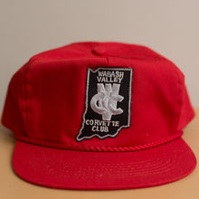 Load image into Gallery viewer, red corvette club hat