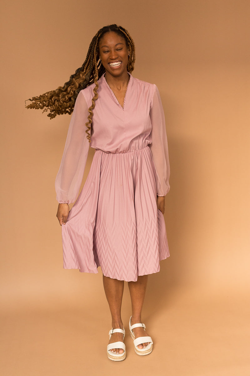 Mauve sundress best sale