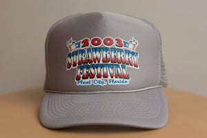 strawberry festival hat