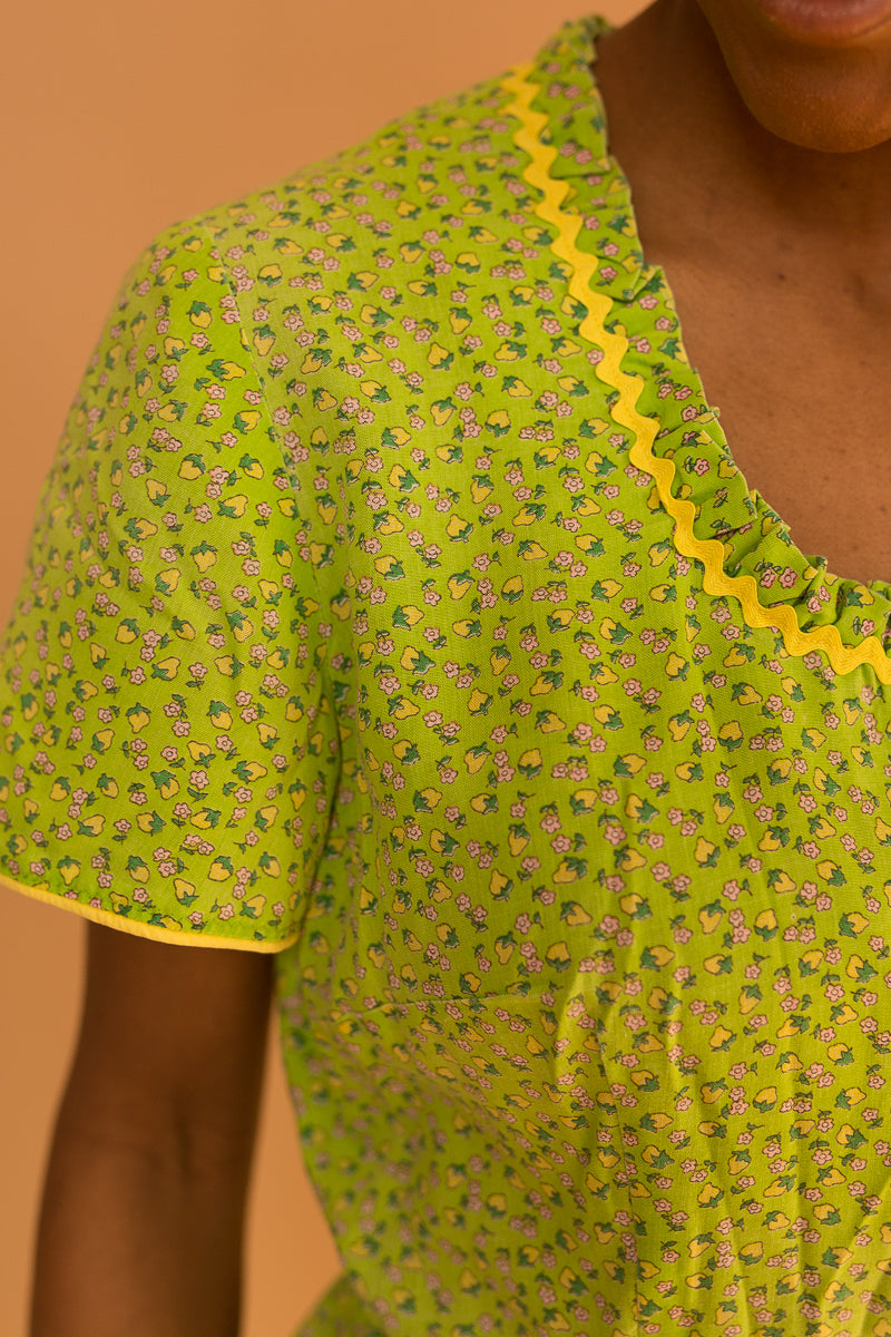green strawberry dress  shopthewolfpack
