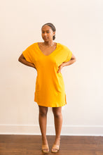 Load image into Gallery viewer, liberty dress in tangerine