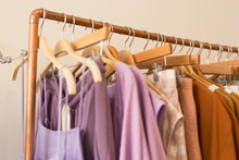 Load image into Gallery viewer, copper clothing rack
