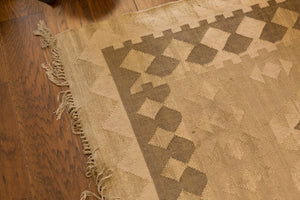 gray & brown rug