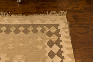 gray & brown rug