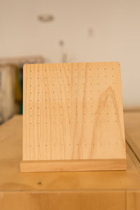 wooden earring display #2