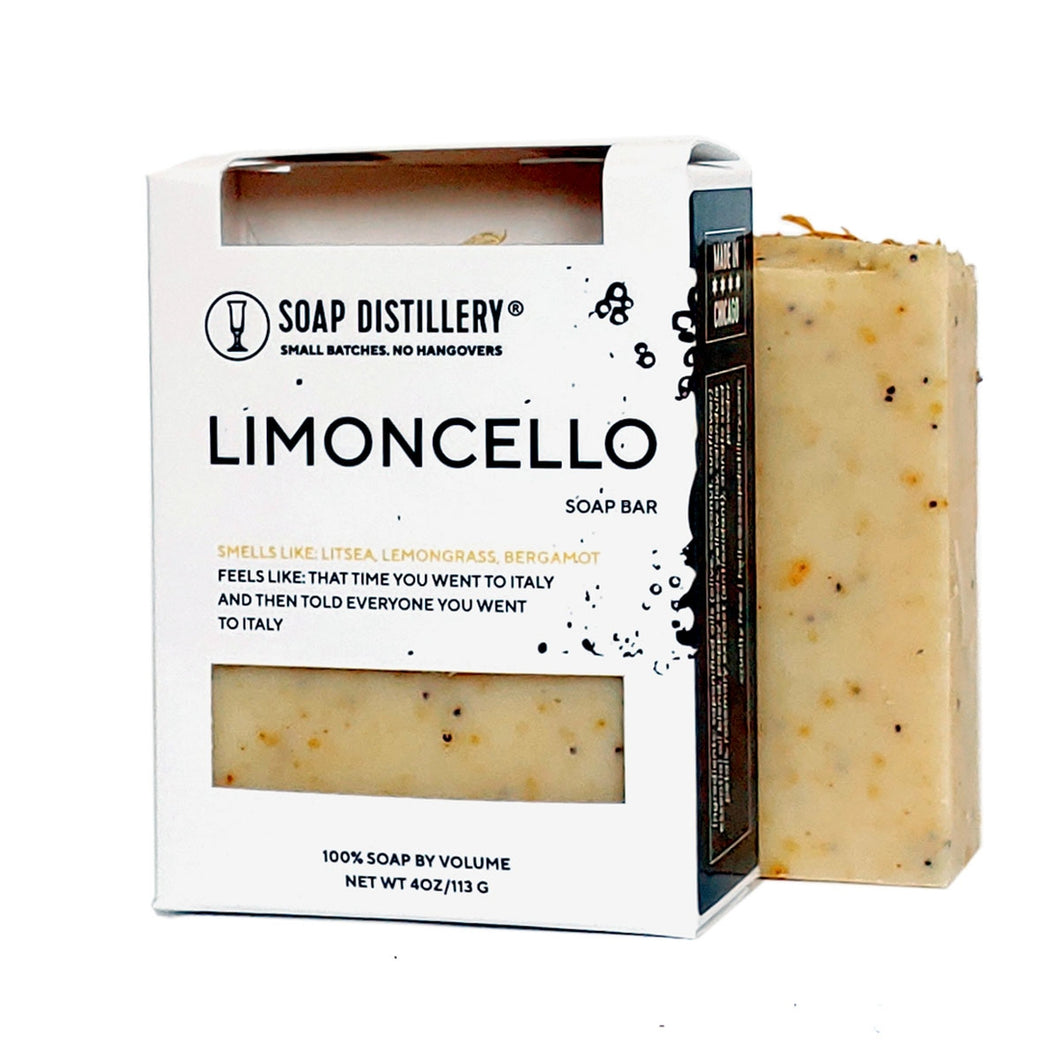 limoncello soap bar