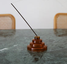 Load image into Gallery viewer, glass meso incense holder