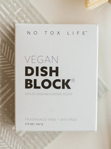 vegan dish washing block