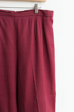 Load image into Gallery viewer, burgundy pants