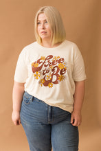 Load image into Gallery viewer, free to be tee