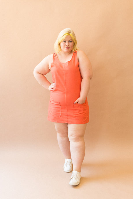 coral dress