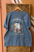 Load image into Gallery viewer, blue sturgis eagle tee
