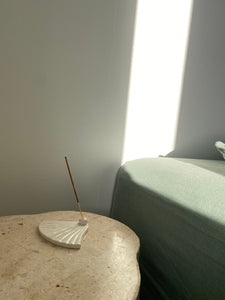 shell incense holder