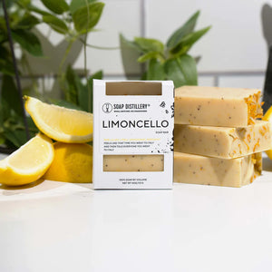 limoncello soap bar
