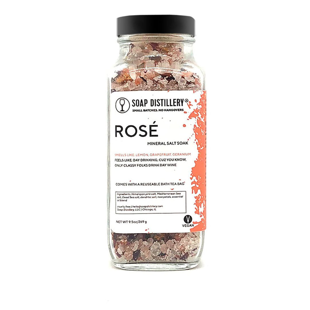 rosé mineral salt soak