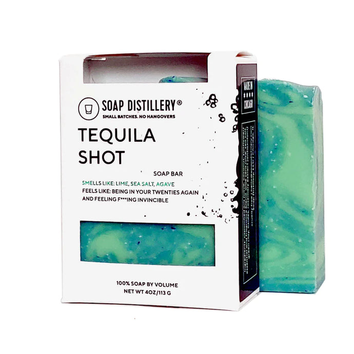 tequila shot soap bar