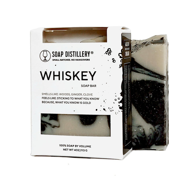 whiskey soap bar