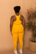 Load image into Gallery viewer, girlfriend legging in golden glow