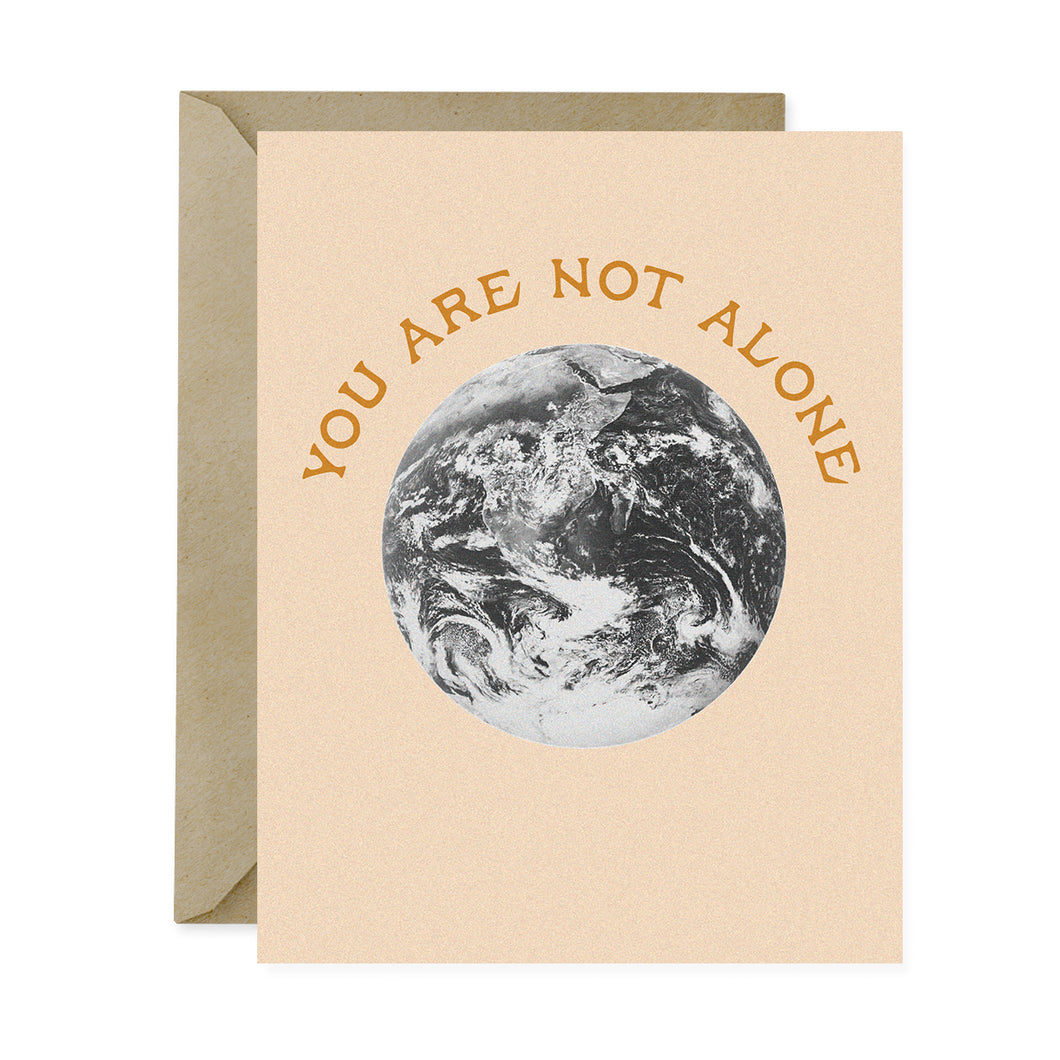 not alone card
