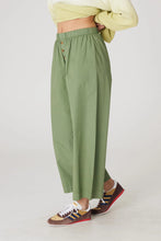 Load image into Gallery viewer, green poplin pants