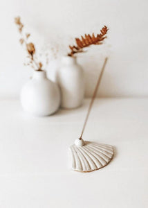 shell incense holder