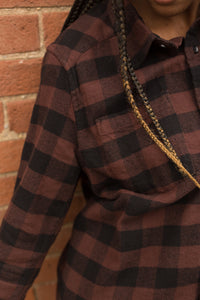 shiloh flannel in espresso