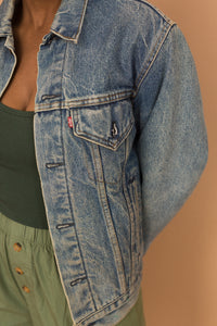 flannel lined levis denim jacket