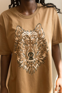 wolf tee