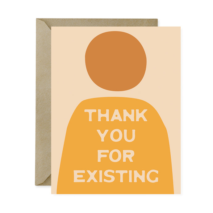thank you for existing card