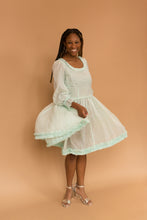 Load image into Gallery viewer, mint blue long sleeve dress