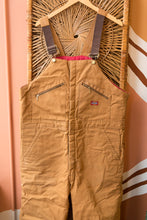 Load image into Gallery viewer, insulated tan dickies overalls