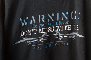 black air force tee