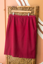 Load image into Gallery viewer, red pendleton wool skirt