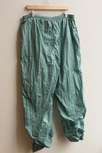 teal windbreaker pants